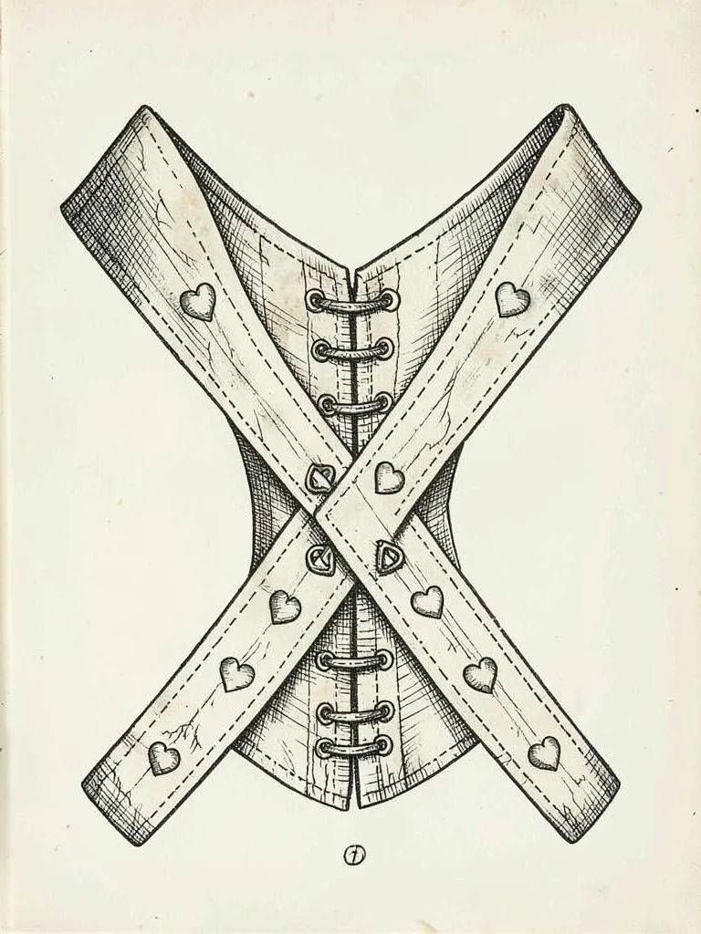 Scrimshaw corset busk