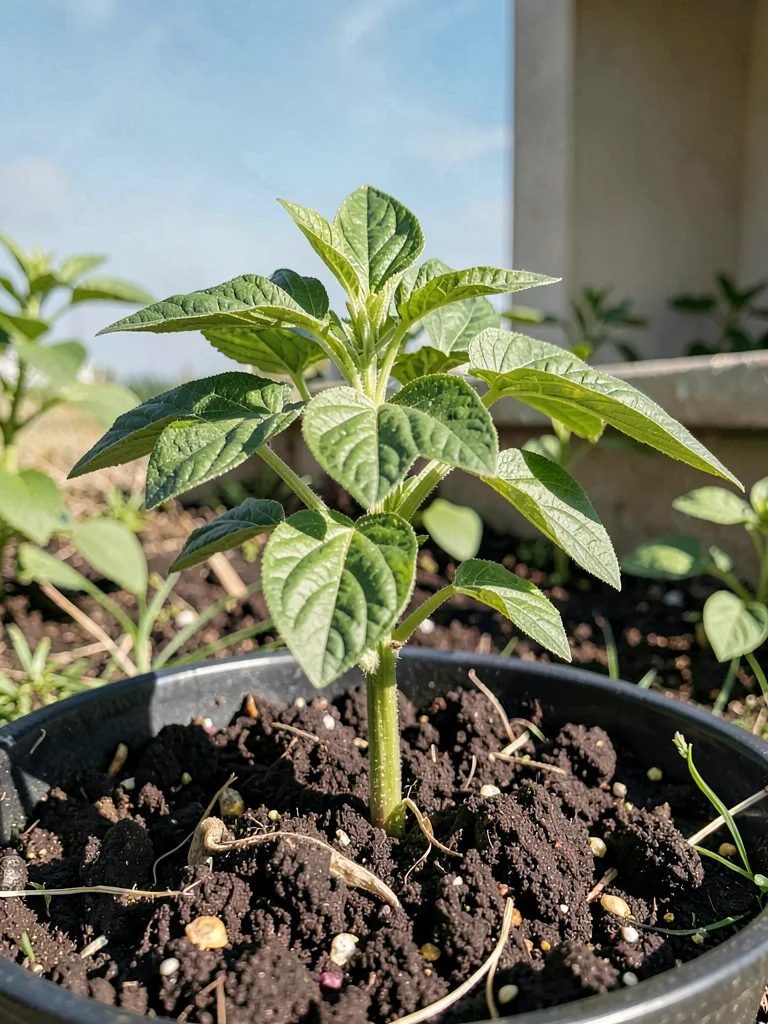 Plant solarized