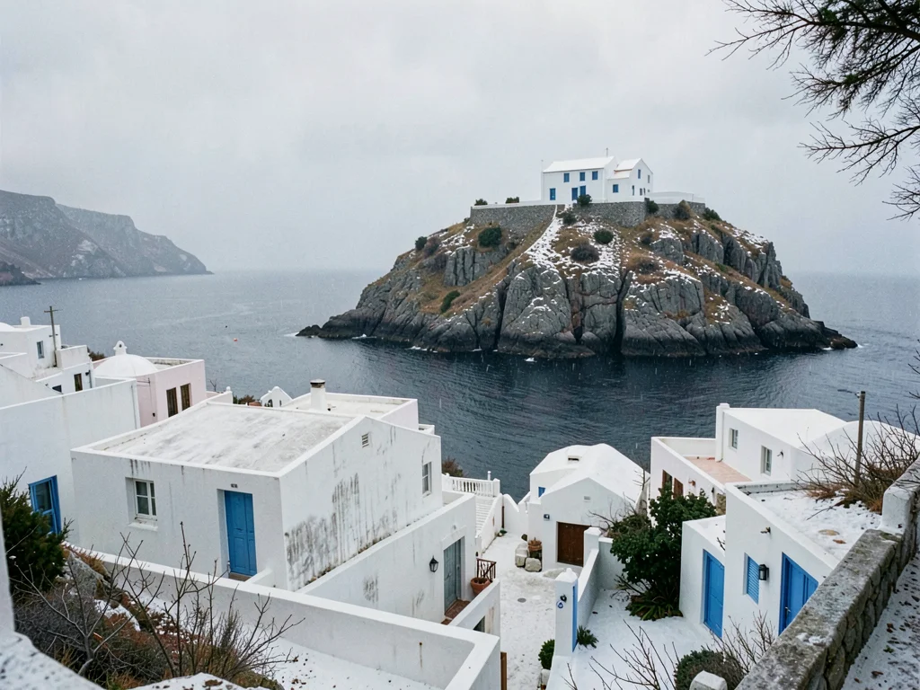 White Chapel on Grey Headland
