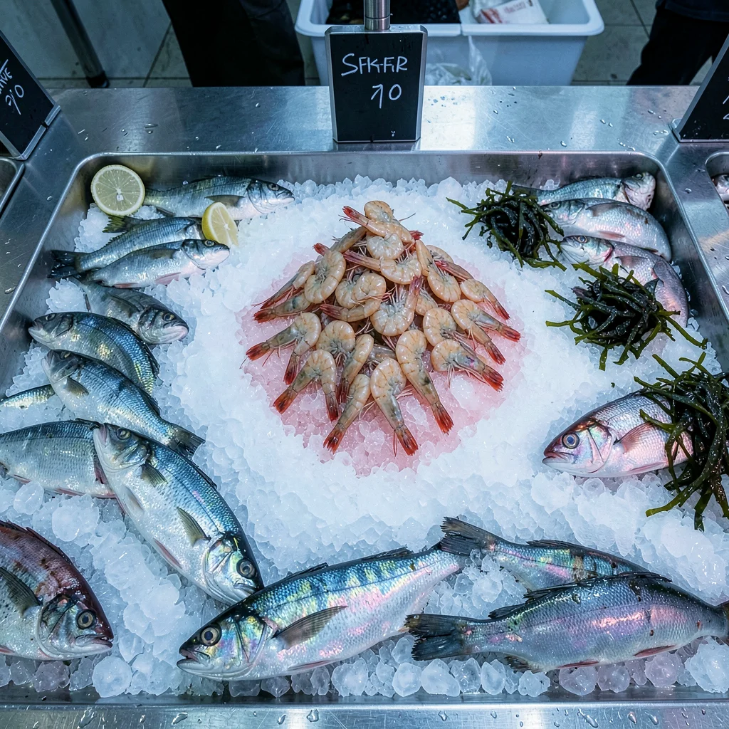 Shrimp Pyramid Overhead