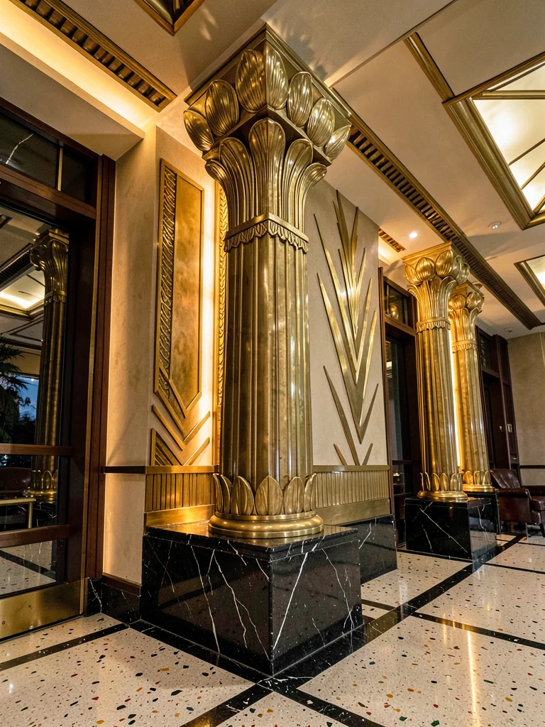 Egyptian Revival Column Capital