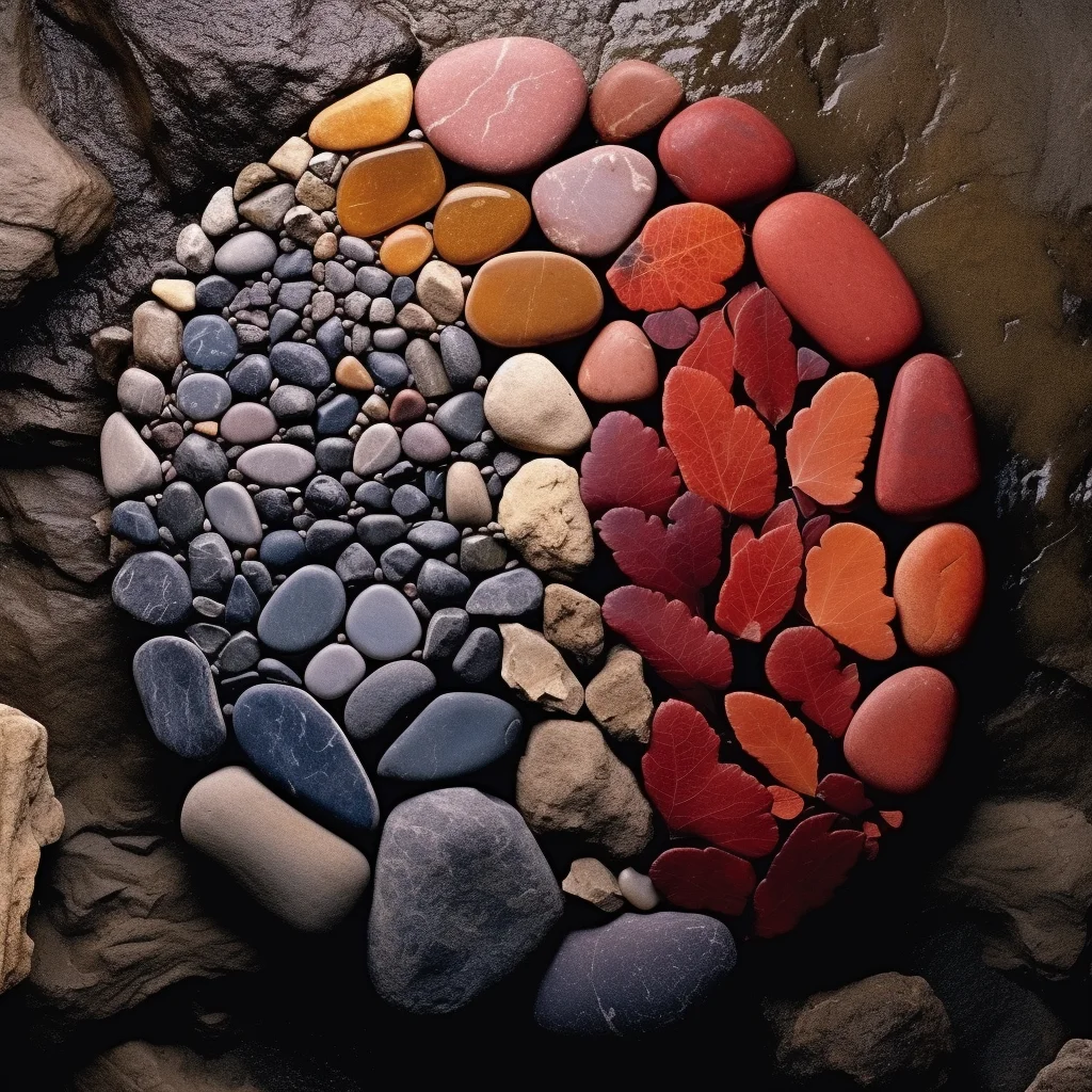 Land Art Photo Andy Goldsworthy-Inspired Patterns of
