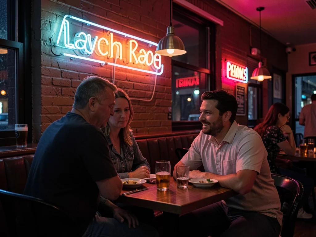 Late night diner neon