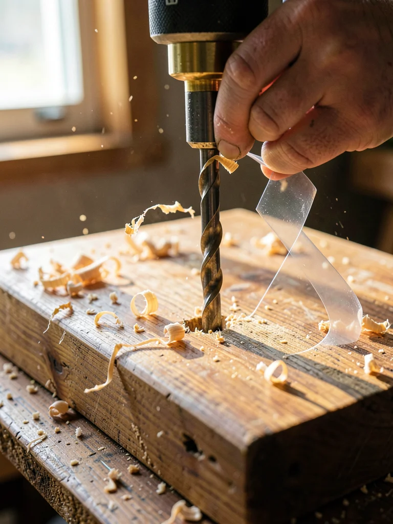 Brace Bit Maple Mortise