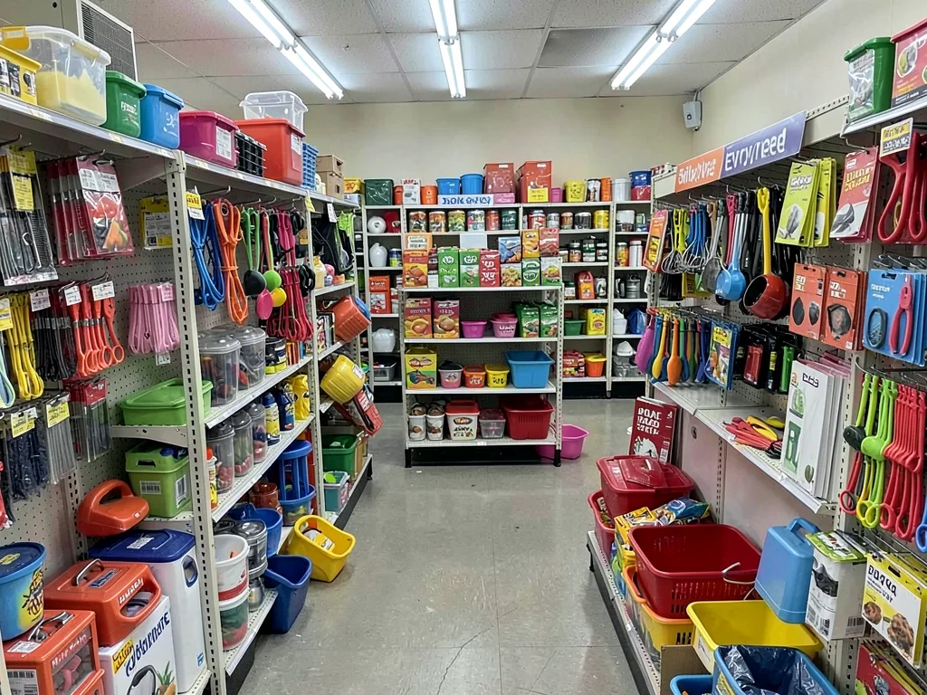 Kitchen gadgets section, plastic solutions to every problem, the tool for every 