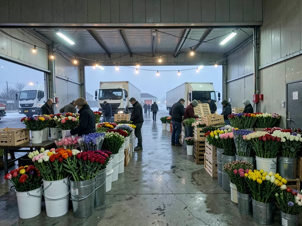 Wholesale Market Entrance at 4AM