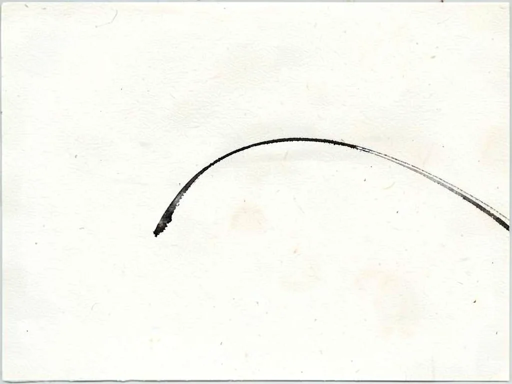 Reed bend creating minimal curve in emptiness