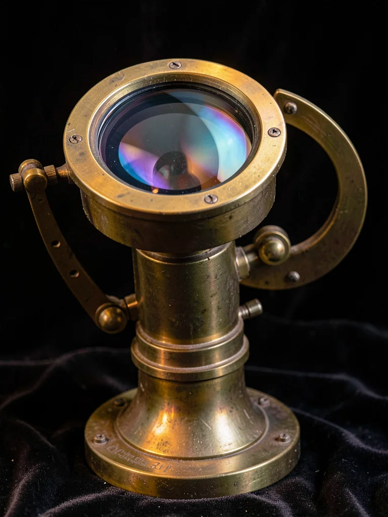 Refractor Objective Lens Cell Coating Iridescence
