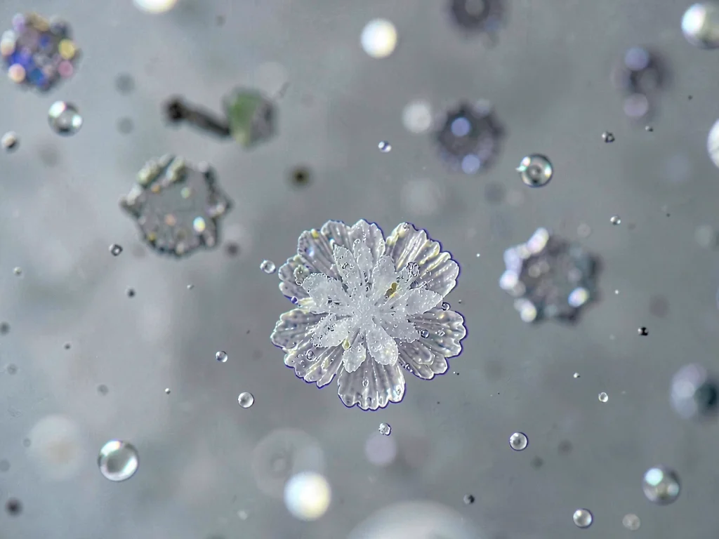 Seed crystal beginning growth process