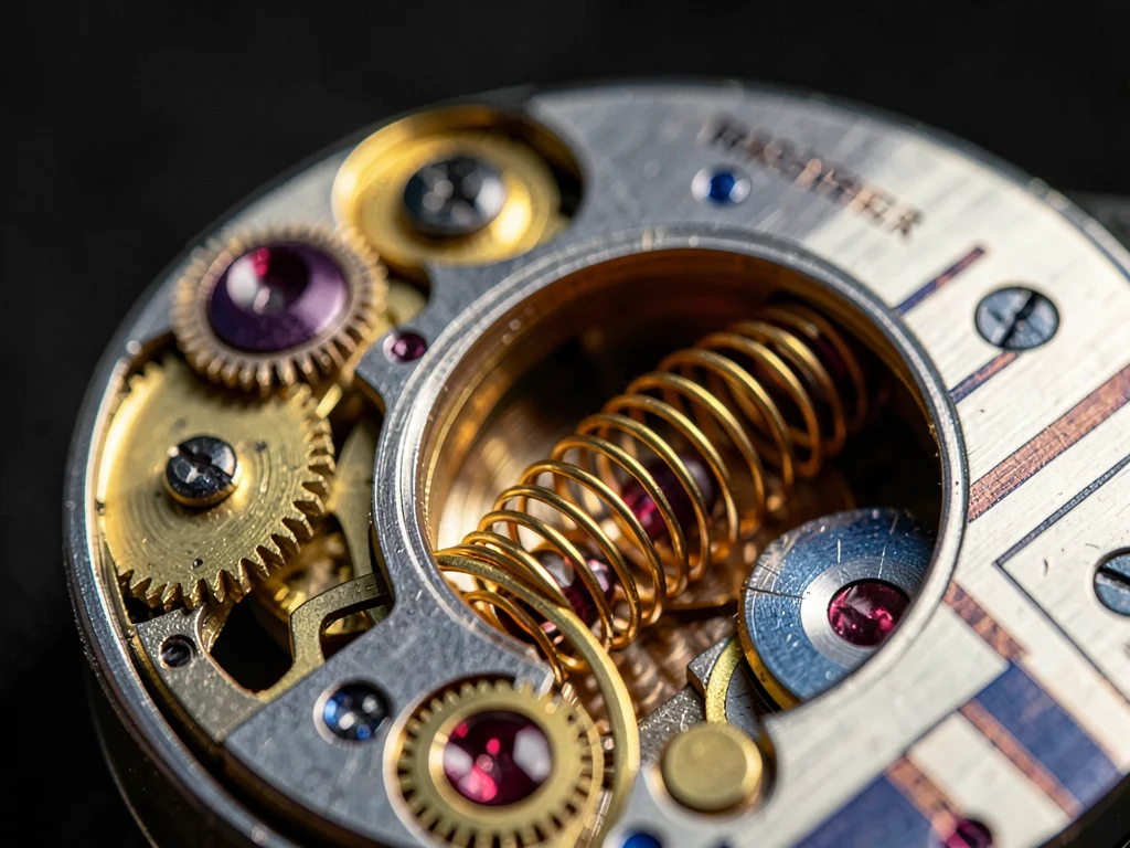 Mainspring Barrel and Click Spring