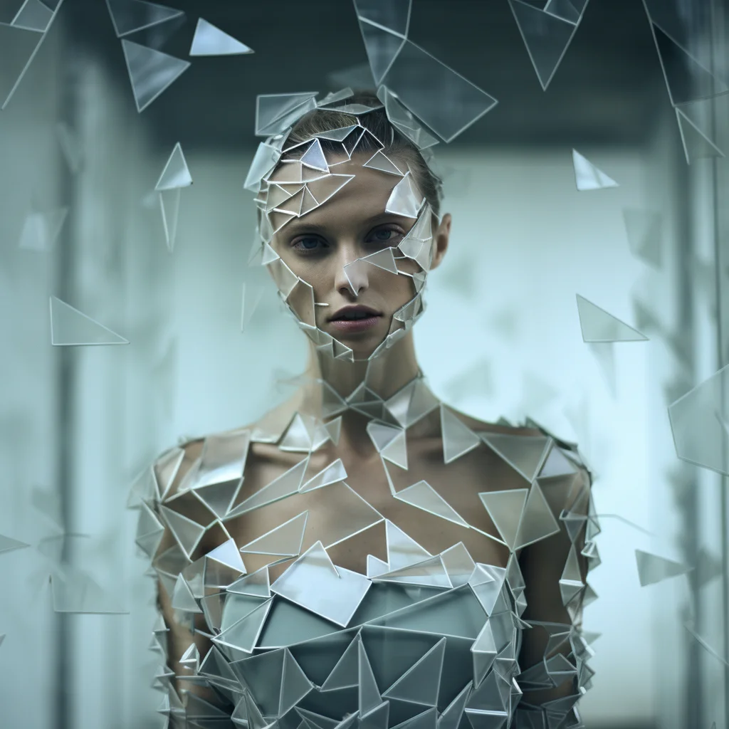 Fragmented Reality Use shattered mirrors to reflect a
