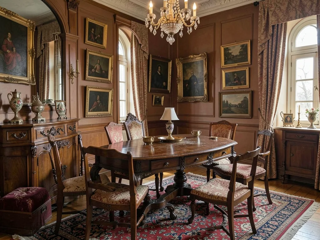 Interior antique process
