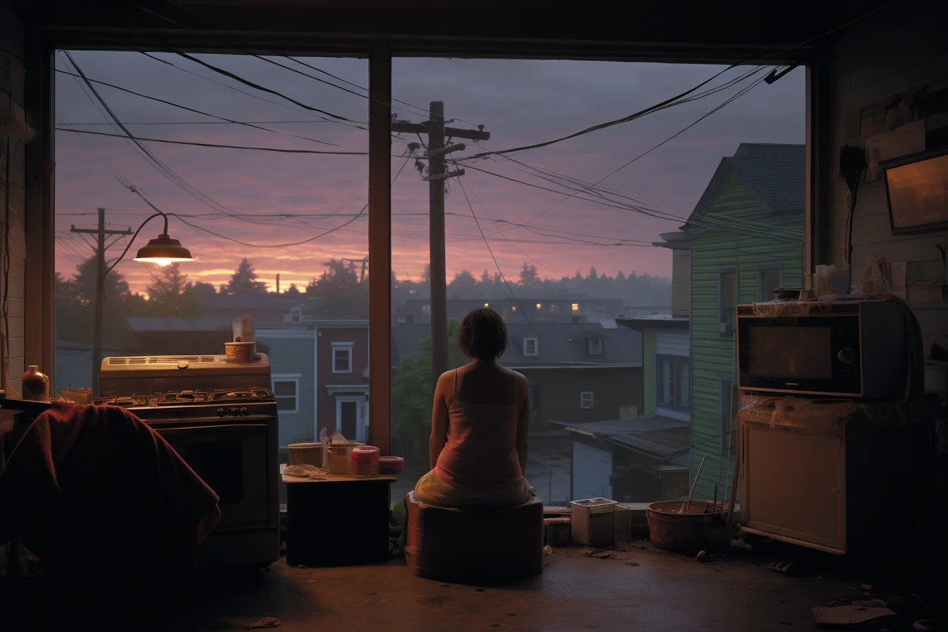 Photo by Gregory crewdson. Prime Loneliness An indivi