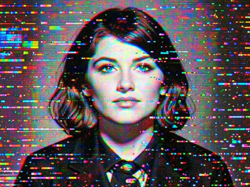Pride photograph with channel shift creating additional spectrum effects