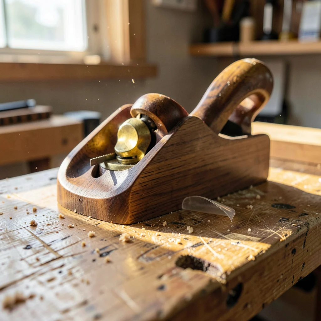 Smoothing Plane Sole Blade Projection