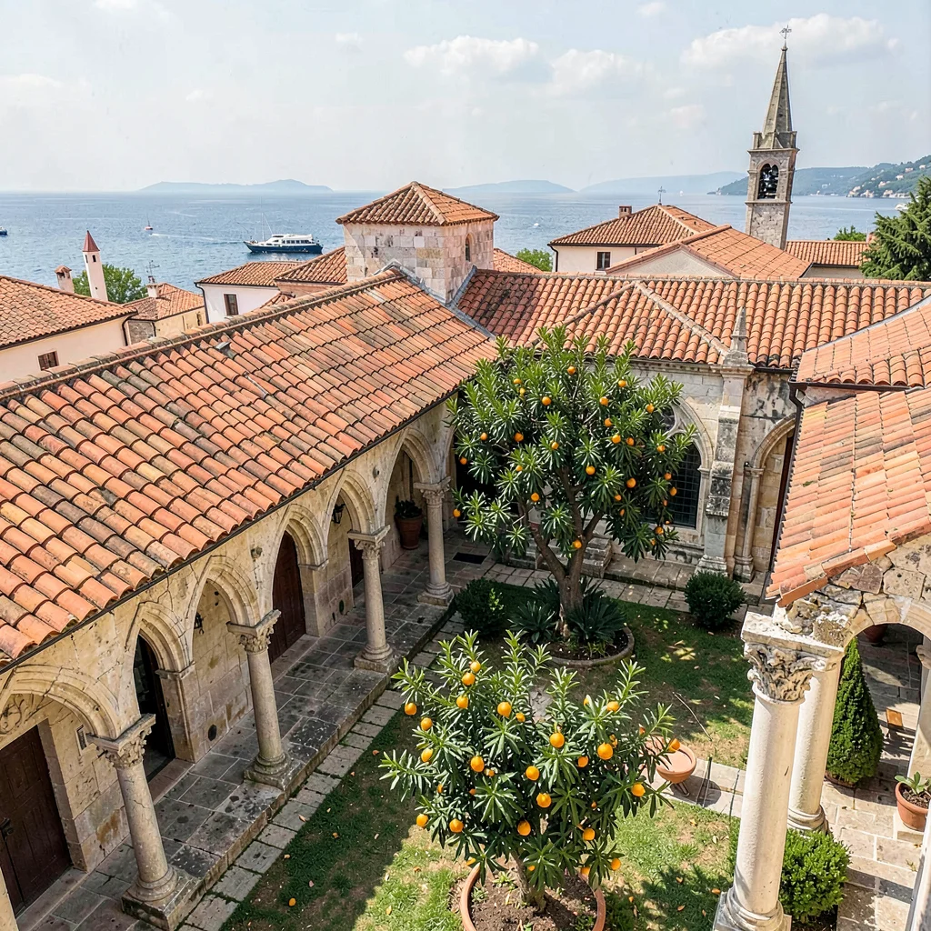Franciscan cloister garden