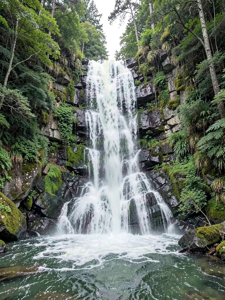 Waterfall silk