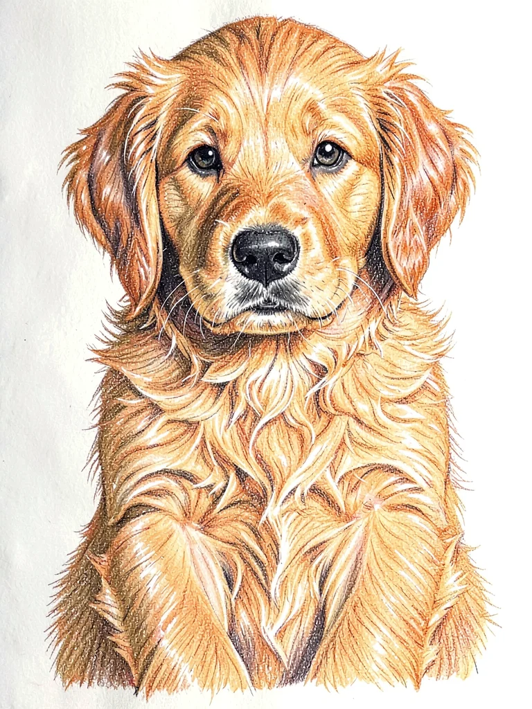 Golden retriever puppy