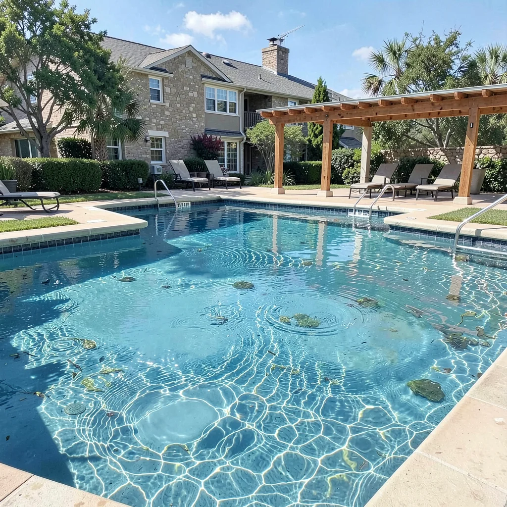 Water treatment pools