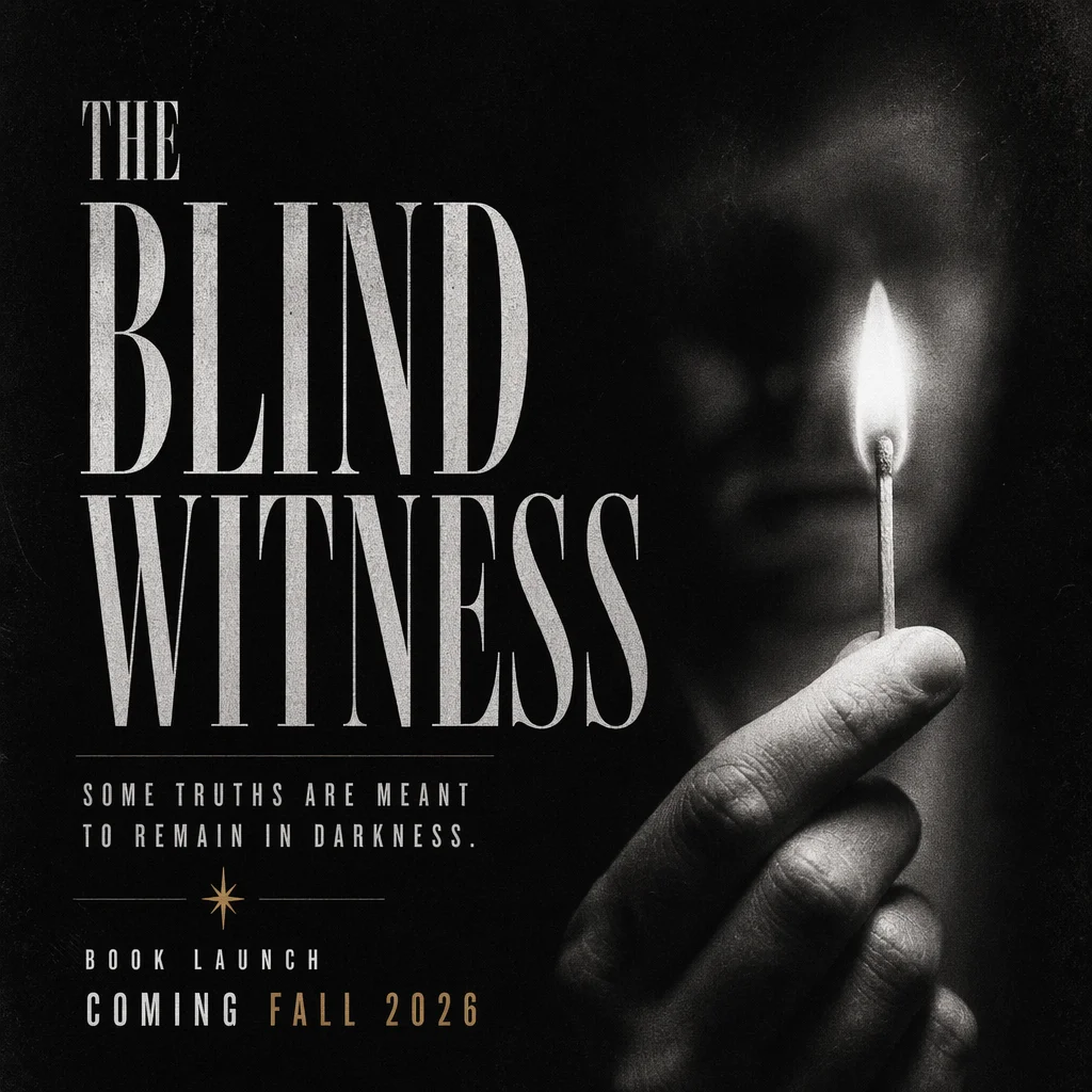 Blind Witness book launch teaser