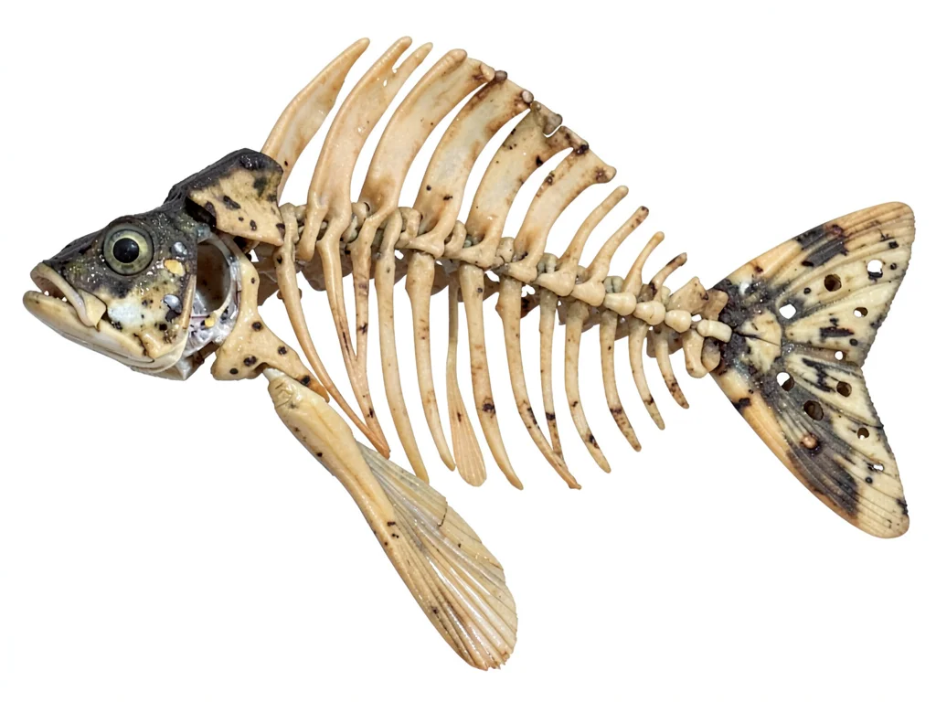Fish skeleton