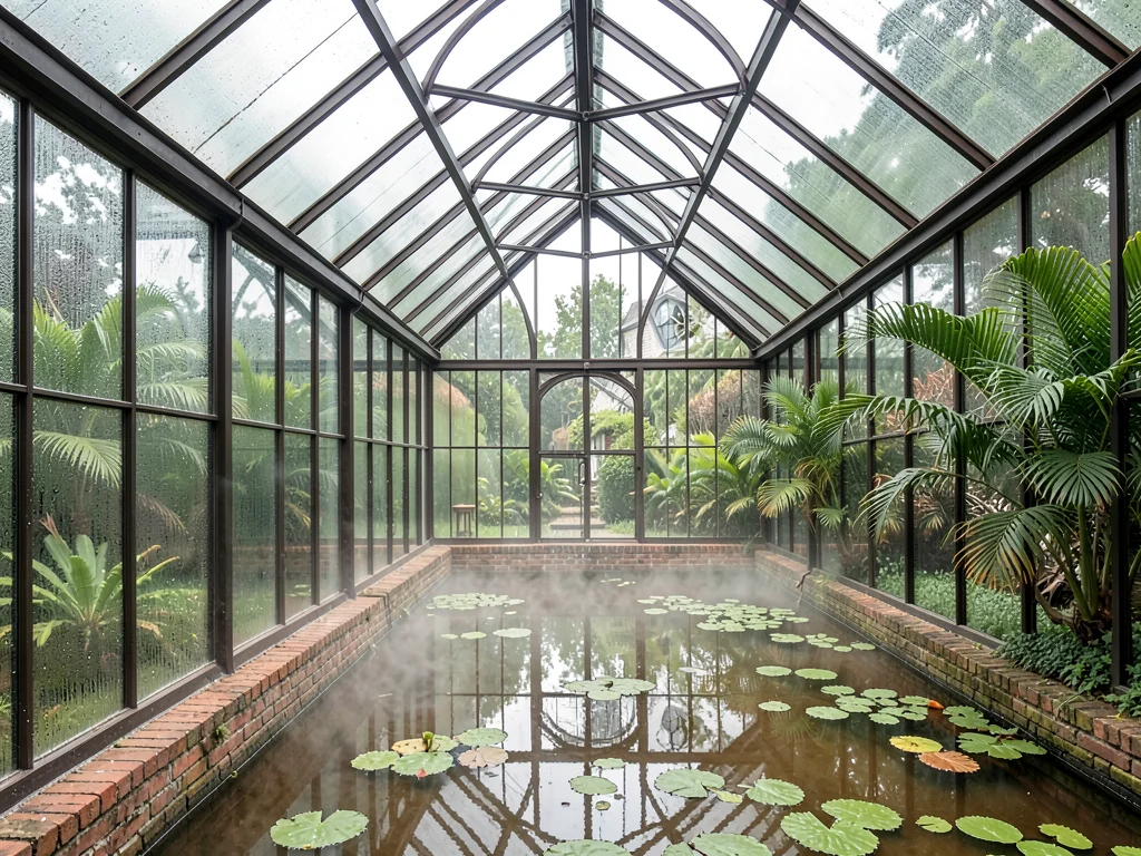 Lily Pond Reflecting Iron Vault