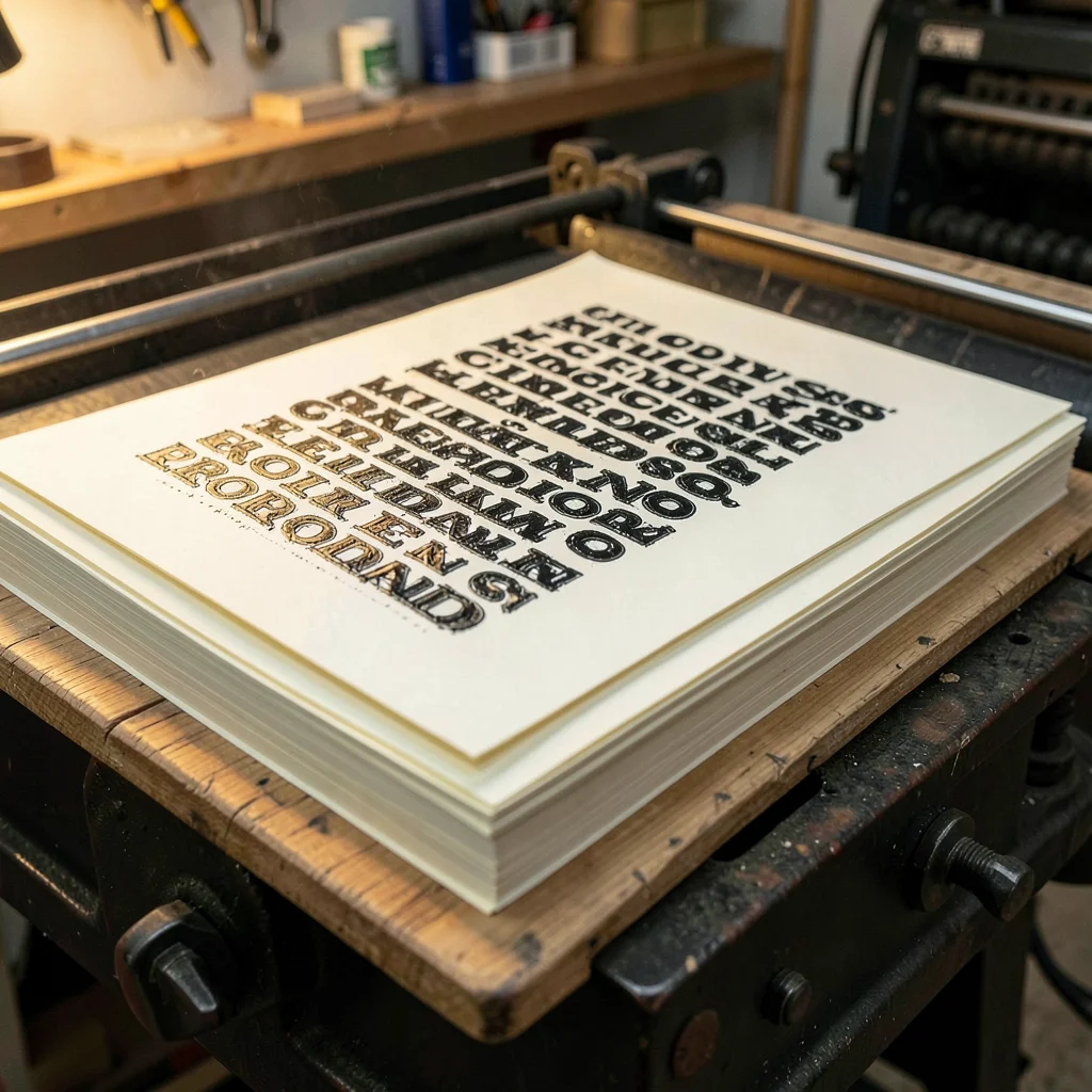 Fresh Printed Stack on Delivery