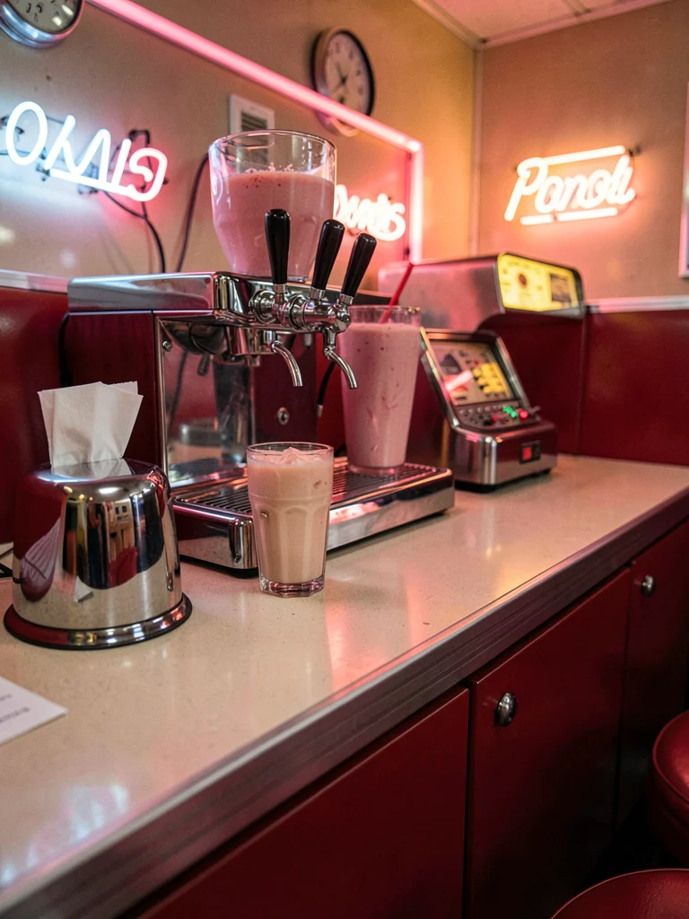 Milkshake on the Counter