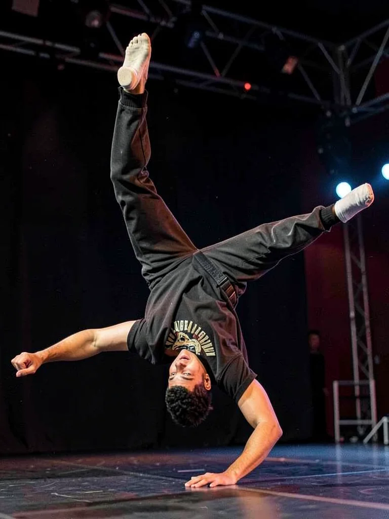 Breakdancer freeze