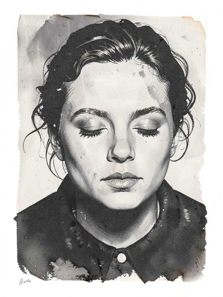 Contemplative portrait