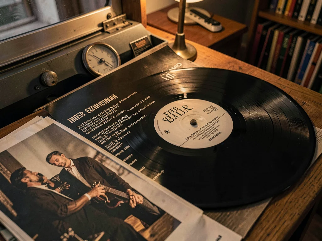 Inner sleeve examination, reading credits, discovering session musicians, the de