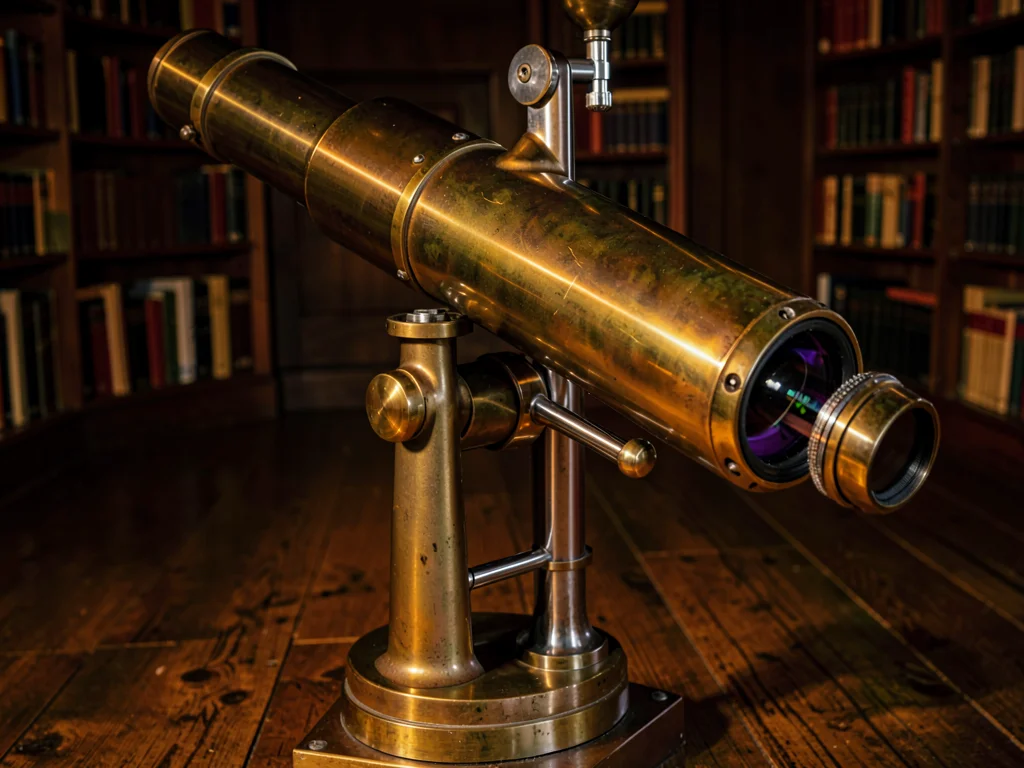 Equatorial Mount Counterweight Shaft Dark Observatory