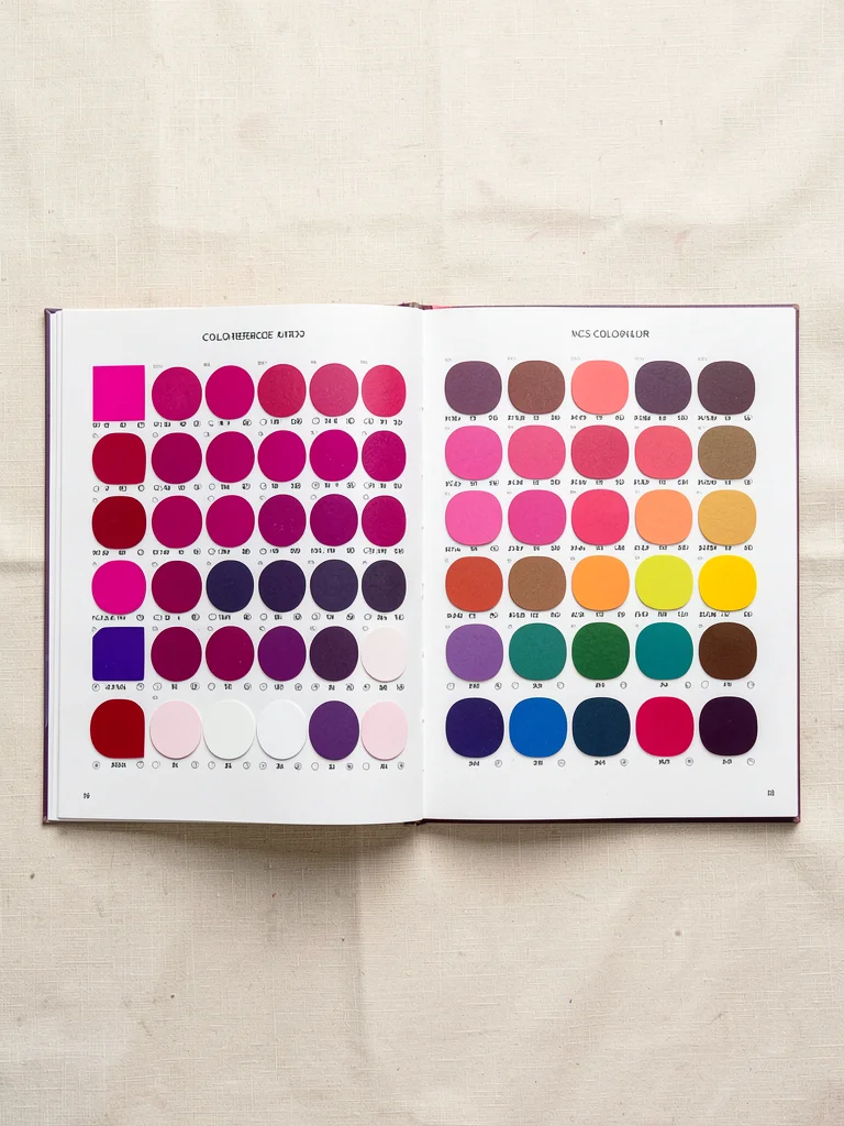 NCS Atlas Magenta-Violet Page Spread