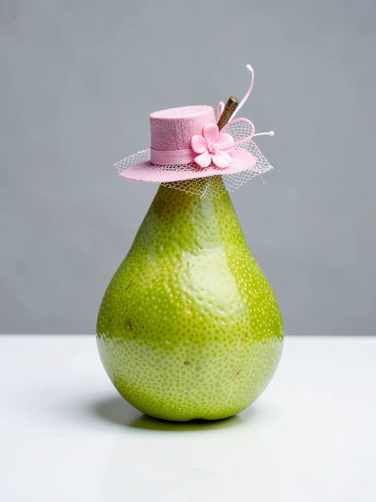 Pear in Pink Fascinator
