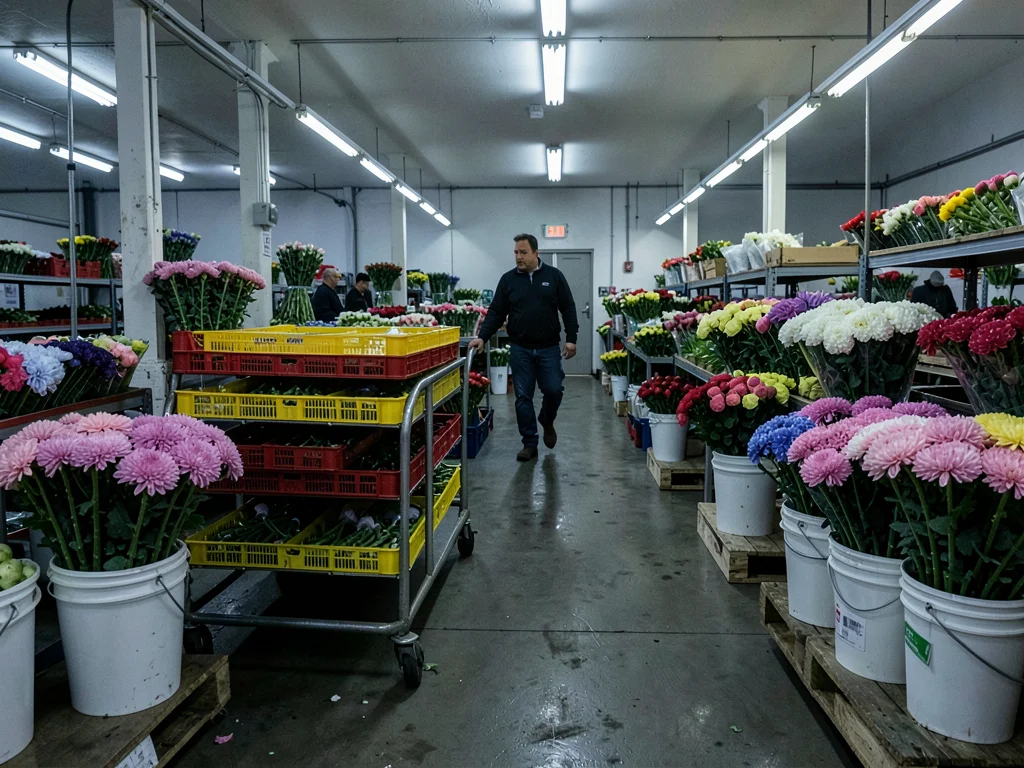 Auction Cart at 4AM Market