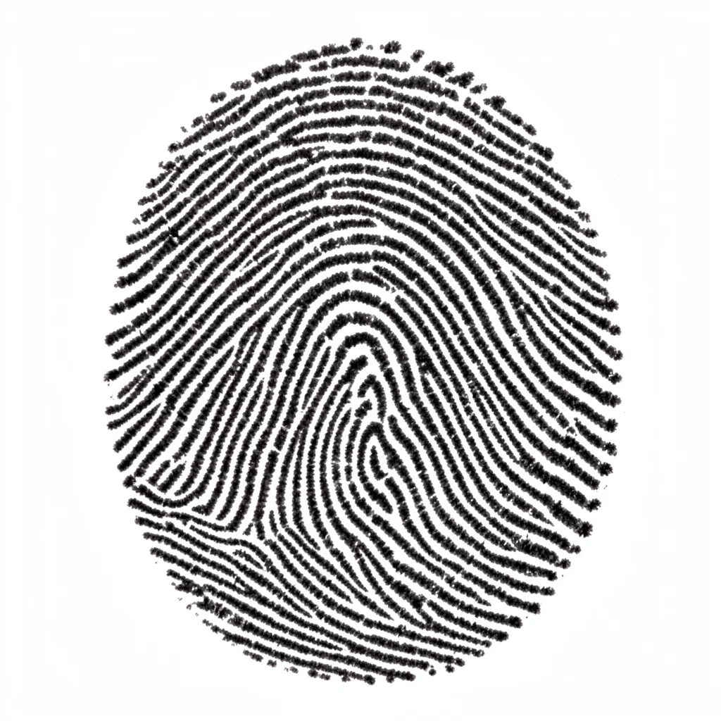 Fingerprint ridges