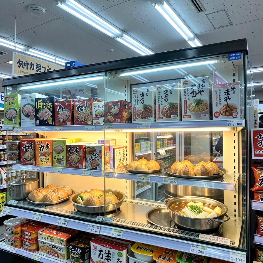 Nikuman Steamer and Oden Counter