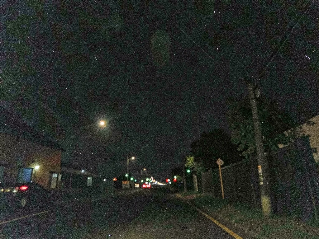 Night film grain