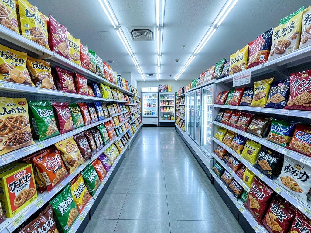 Snack Aisle Long Perspective