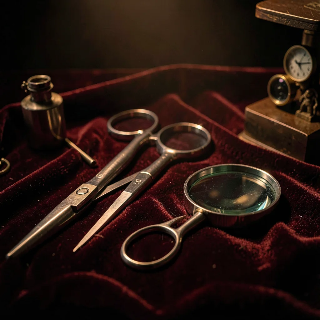 Optics and Precision — Loupe and Micro-Scissors