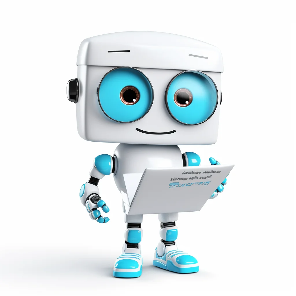 3d plastilina empty inbox  a robot would like to chat
