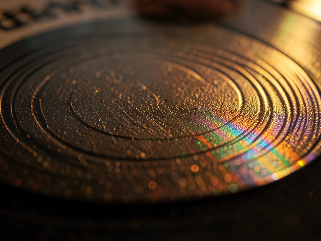 Lead-in groove, the outer edge blank spiral that the needle rides before music b