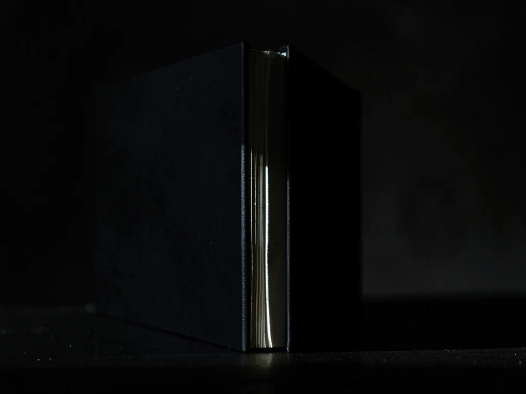Book spine single light
