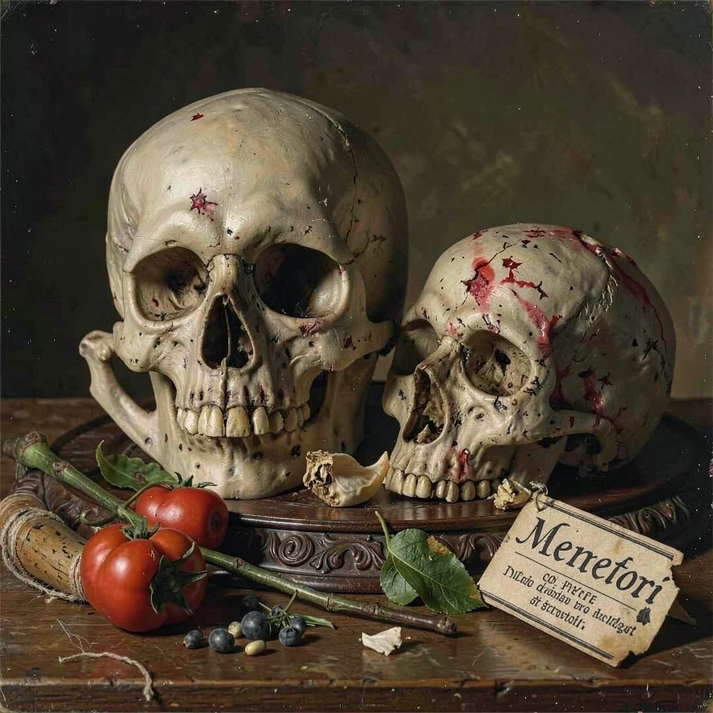 Memento mori still life
