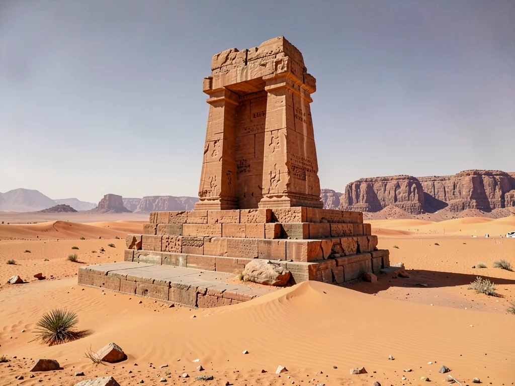 Desert monument