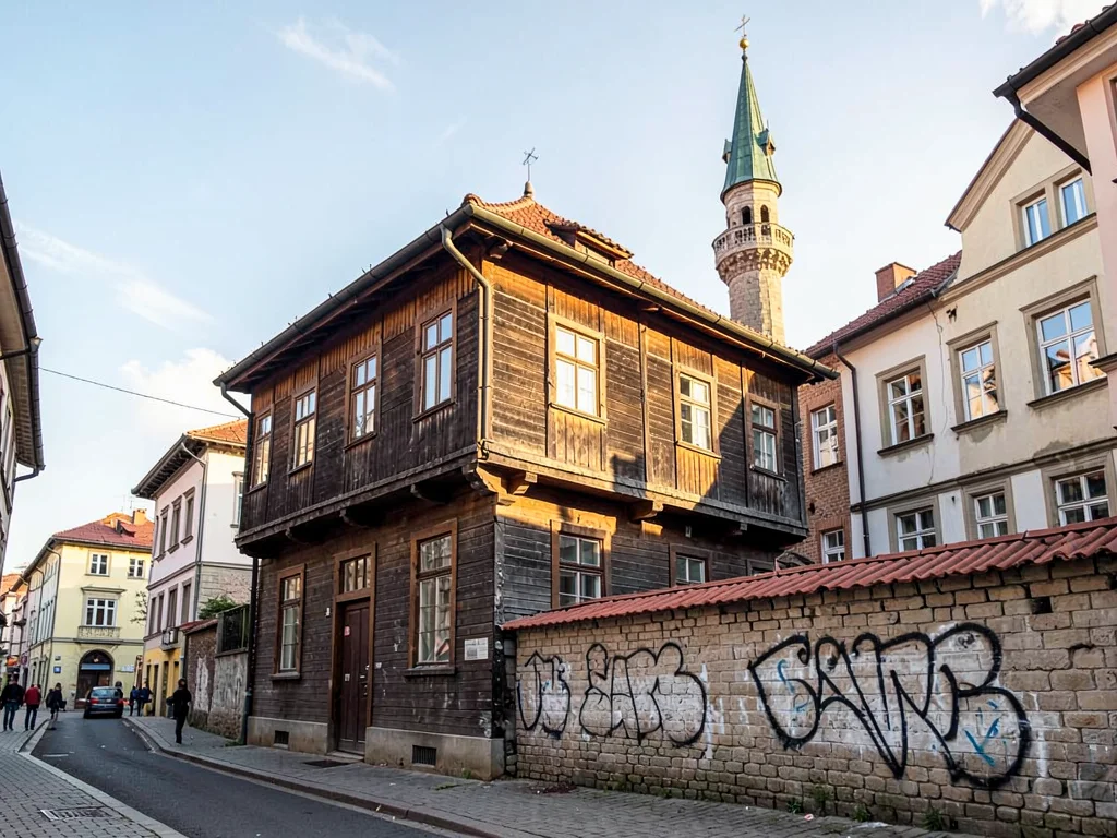 Ottoman and Austrian facades together