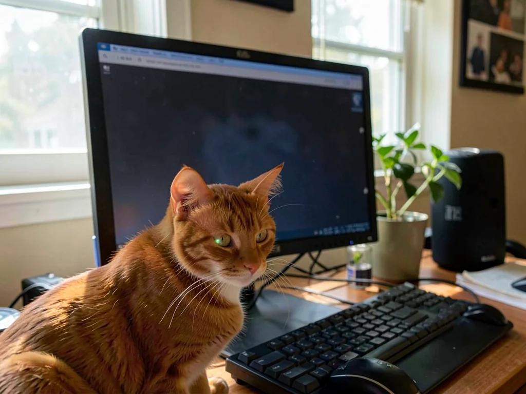 Cat Blocking Monitor