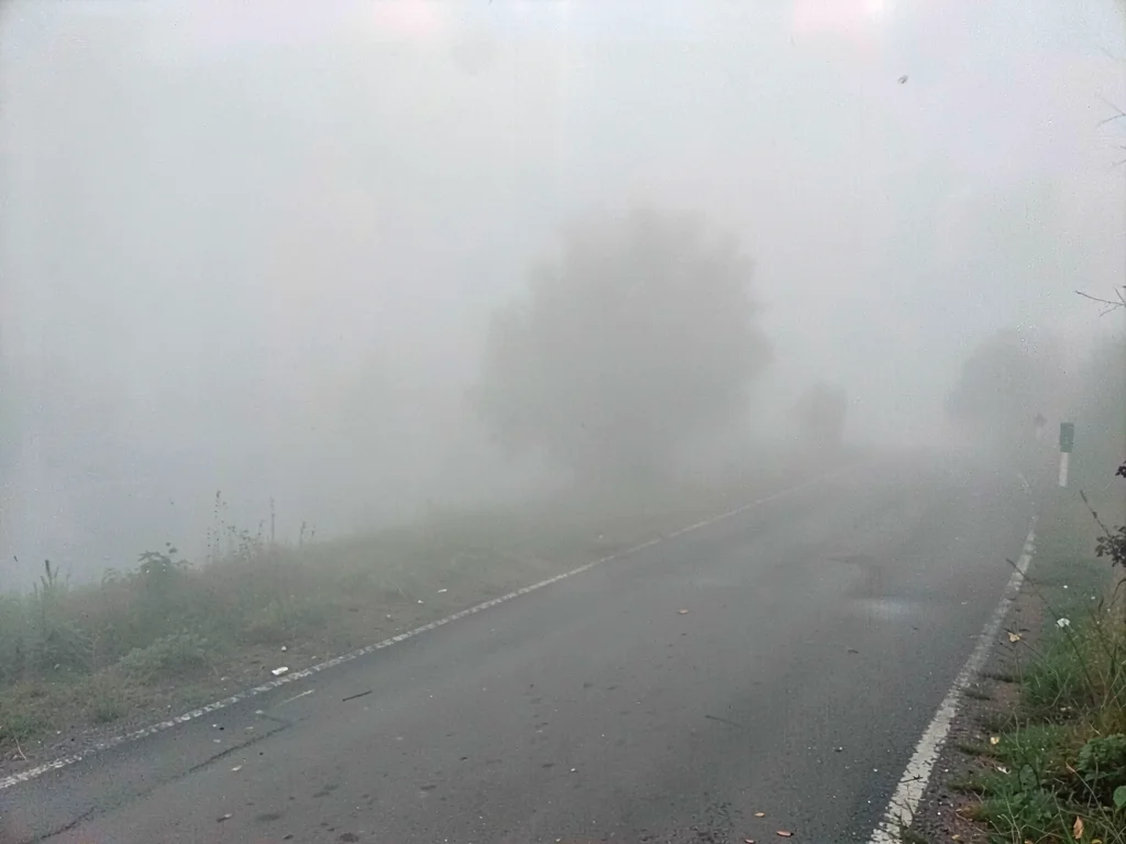 Smog clearing edge visible