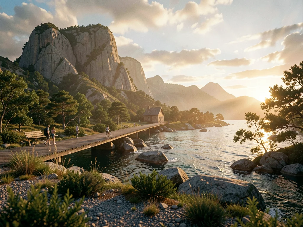 Travel scene film rendering