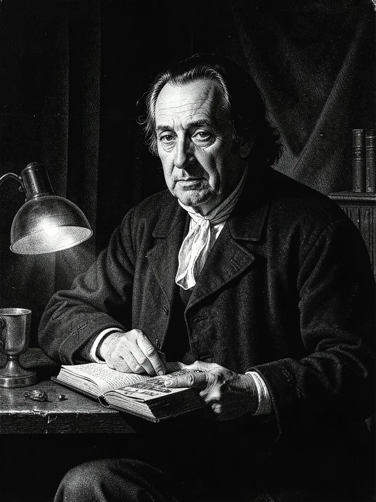Scholar by lamplight